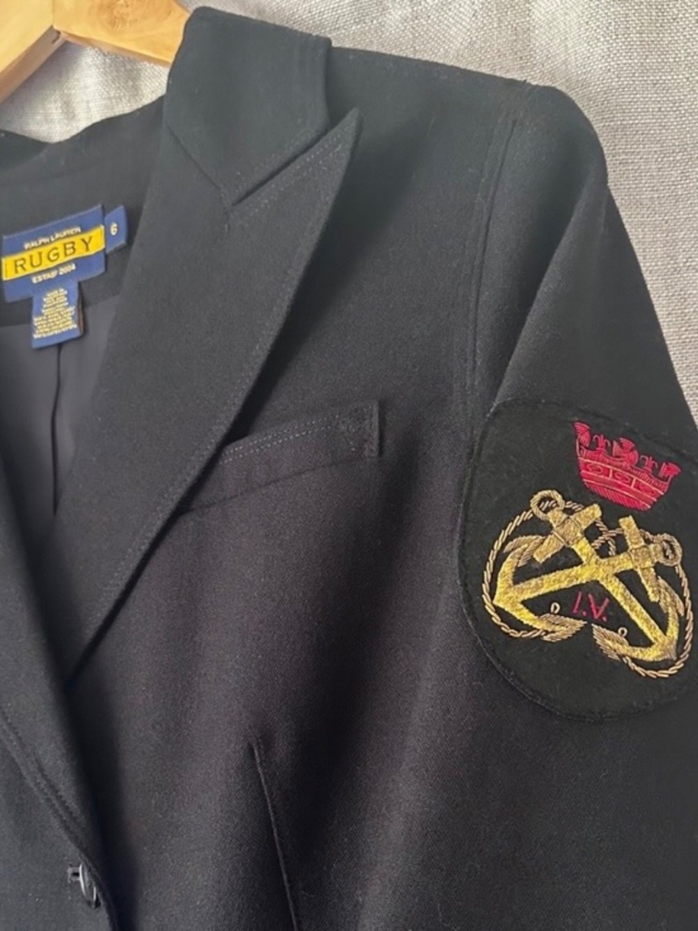 Vintage Rugby Jacket by Ralph Lauren!
